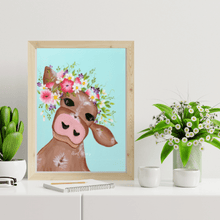 Load image into Gallery viewer, Bessie the Flower Cow