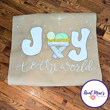 Load image into Gallery viewer, Joy Christmas Mini banner sign
