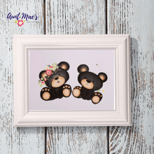 Load image into Gallery viewer, Bear Friends Purple
