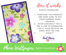 Load image into Gallery viewer, Phone Wallpaper (digital download) Sweet Bliss
