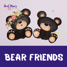 Load image into Gallery viewer, Bear Friends Purple
