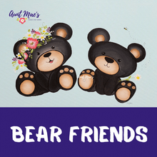 Load image into Gallery viewer, Bear Friends Blue
