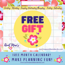 Load image into Gallery viewer, FREE Calendar Printable
